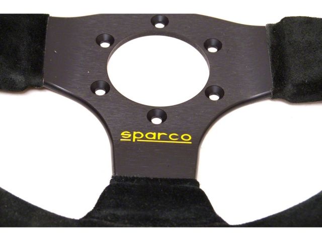 Sparco 300 Competition Black Suede Steering Wheel 300mm