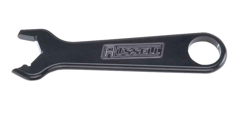 Russell -8 AN Hose End Wrench - Satin Finish