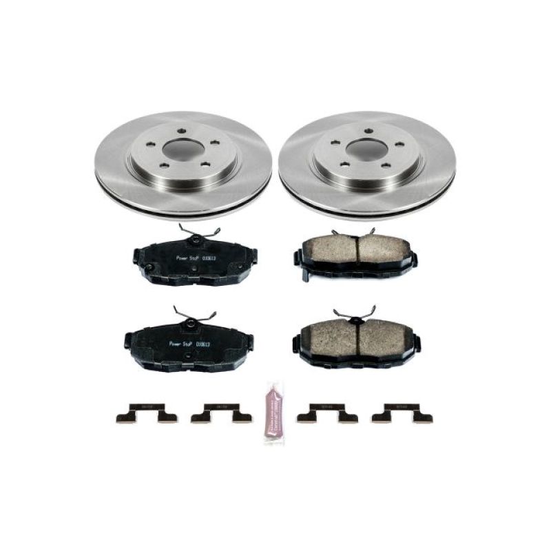 PowerStop PSB Autospecialty Kit Brakes, Rotors & Pads Brake Kits - OE main image