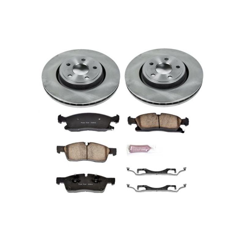 PowerStop PSB Autospecialty Kit Brakes, Rotors & Pads Brake Kits - OE main image