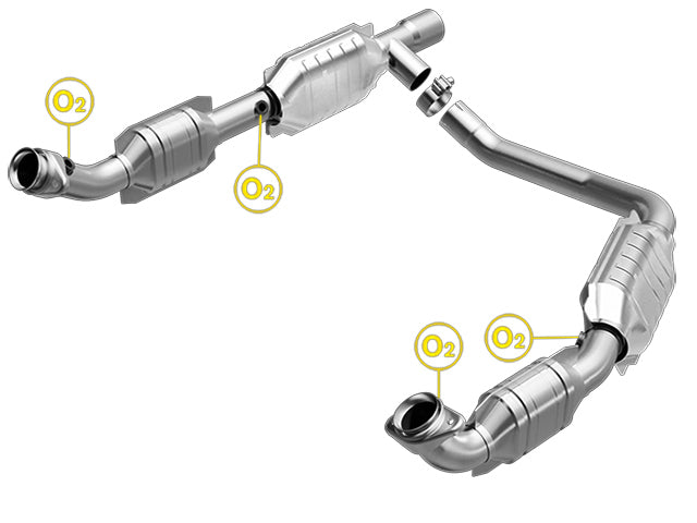 MagnaFlow Ford HM Grade Federal / EPA Compliant Direct-Fit Catalytic Converter