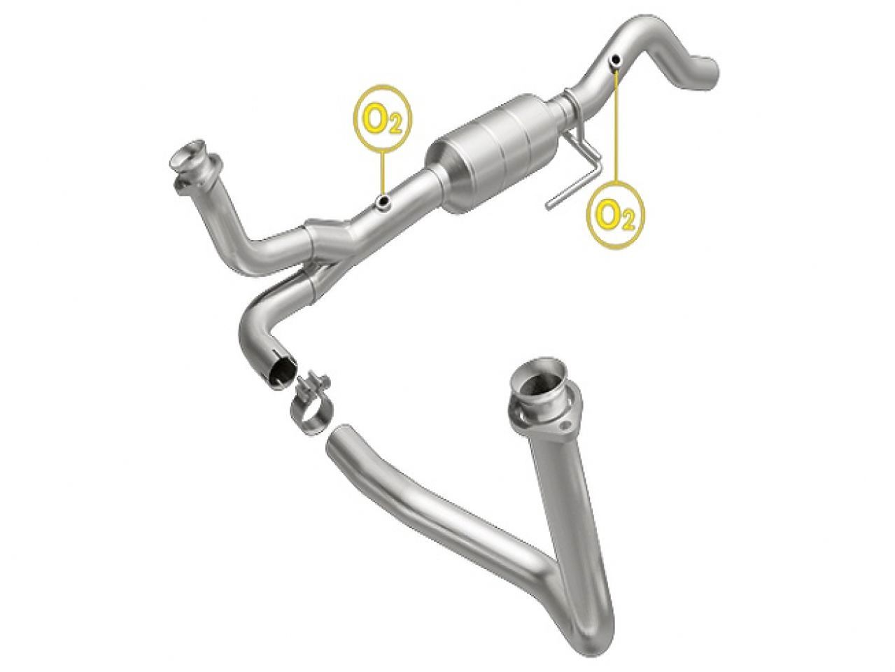 MagnaFlow Dodge Durango HM Grade Federal / EPA Compliant Direct-Fit Catalytic Converter