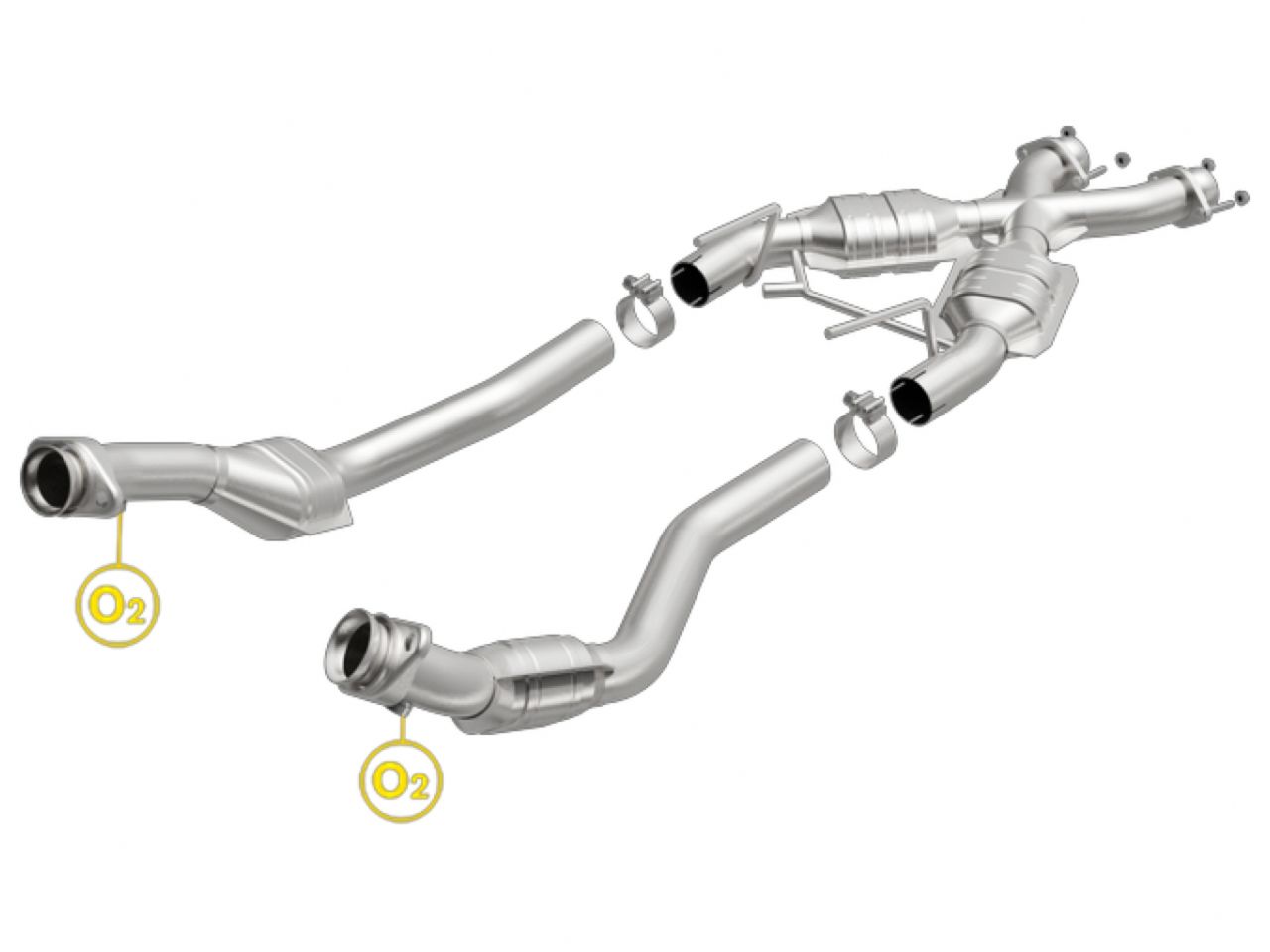 MagnaFlow Standard Grade Federal / EPA Compliant Direct-Fit Catalytic Converter