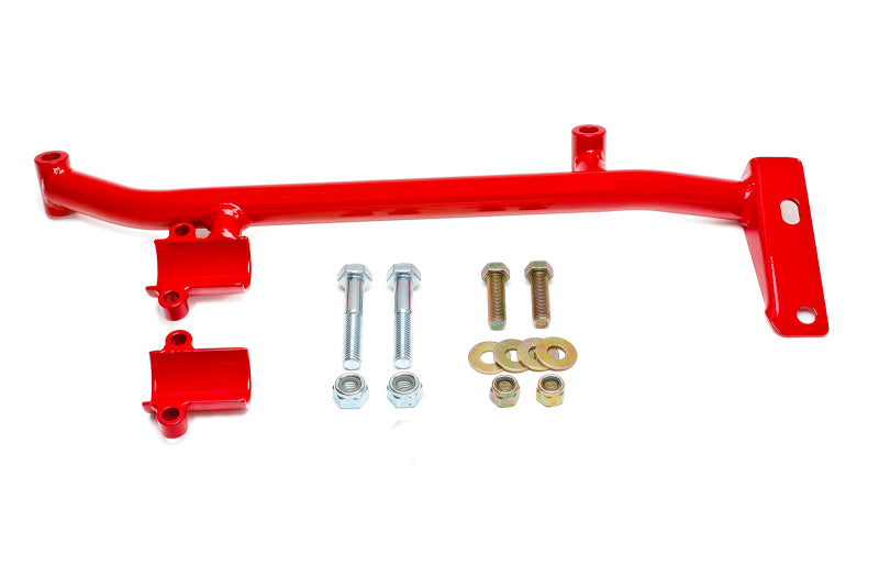 BMR 93-02 F-Body Manual Steering Bracket (For Stock K-Member Only) - Red RK003R