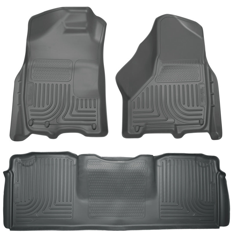 Husky Liners HL WB - Combo - Gray Floor Mats Floor Mats - Rubber main image