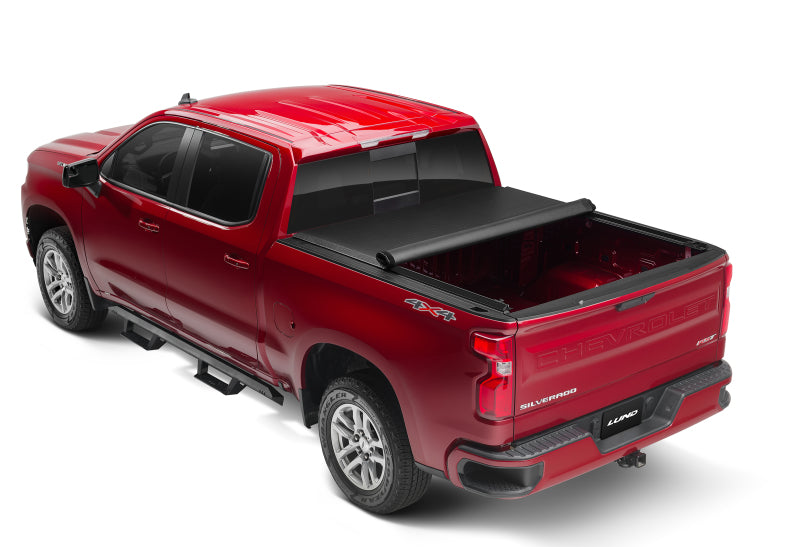 Lund 2019 Chevrolet Silverado 1500 (5.5ft. Bed) Genesis Roll Up Tonneau Cover - Black 960292