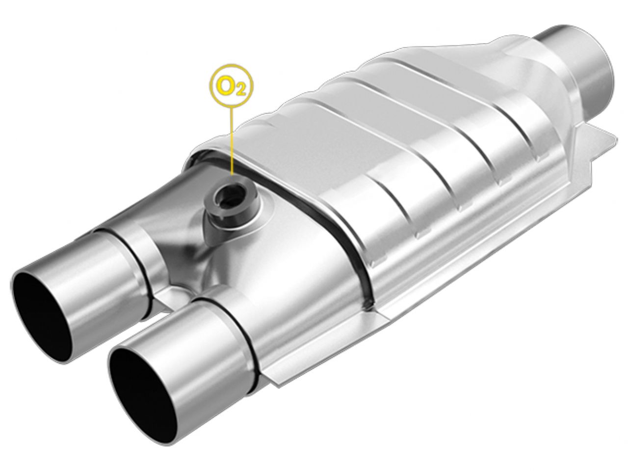 MagnaFlow Standard Grade Federal / EPA Compliant Universal Catalytic Converter