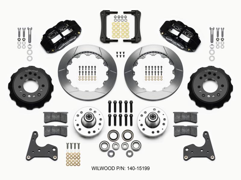 Wilwood Narrow Superlite 6R Front Hub Kit 12.88in 65-72 CDP C Body -Drum 140-15199 Main Image