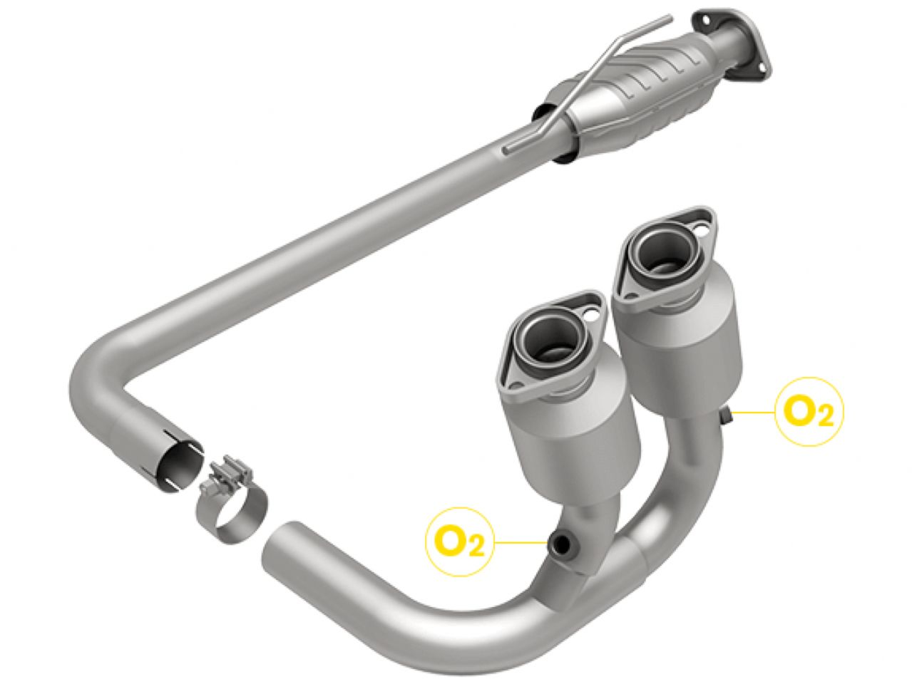 MagnaFlow Jeep Wrangler HM Grade Federal / EPA Compliant Direct-Fit Catalytic Converter