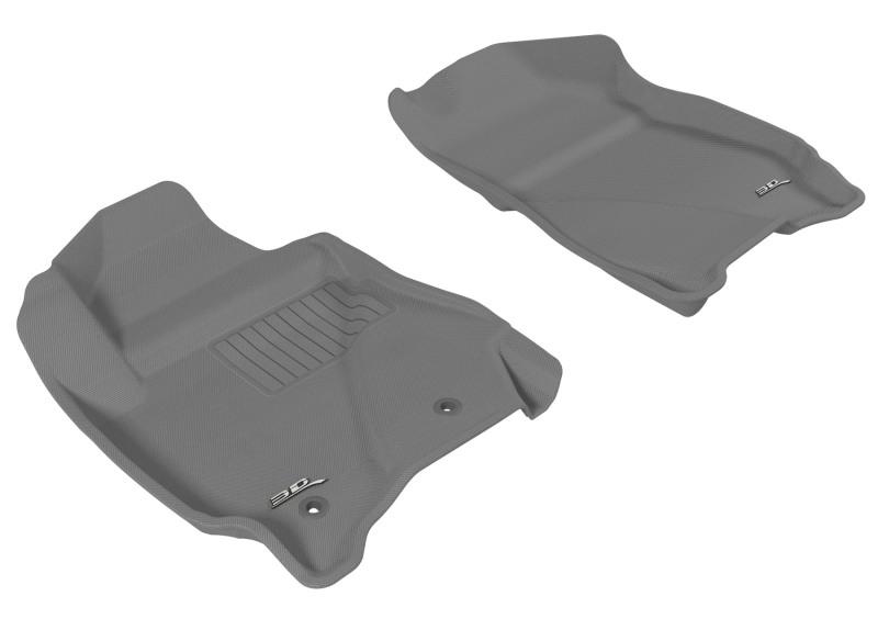 3D MAXpider 2011-2012 Ford/Mazda Escape/Tribute Kagu 1st Row Floormat - Gray L1FR03711501 Main Image