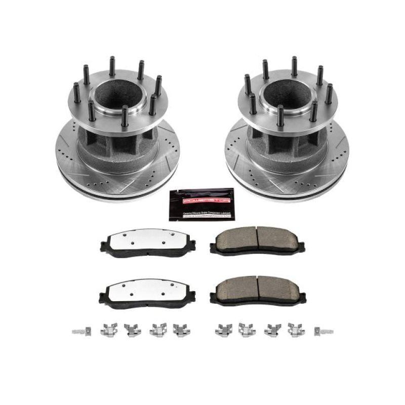 PowerStop PSB Z36 Truck & Tow Kit Brakes, Rotors & Pads Brake Kits - Performance D&S main image