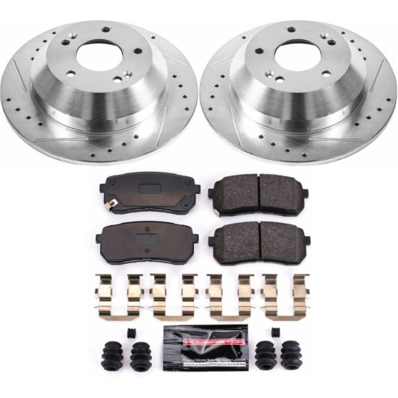 PowerStop PSB Z23 Evolution Kit Brakes, Rotors & Pads Brake Kits - Performance D&S main image