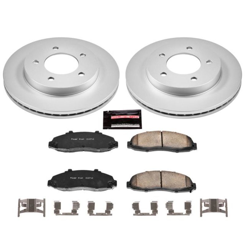 PowerStop PSB Z17 Evolution Coated Kit Brakes, Rotors & Pads Brake Kits - Performance Blank main image