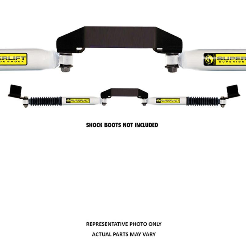 Superlift 03-08 Dodge Ram 2500/3500 4WD Dual Steering Stabilizer Kit - SR (Hydraulic) 92670 Main Image