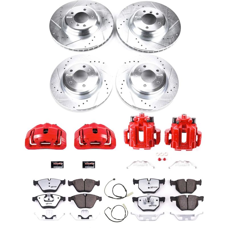 PowerStop PSB Z26 Street Kit w/Cals Brakes, Rotors & Pads Brake Kits - Performance D&S main image