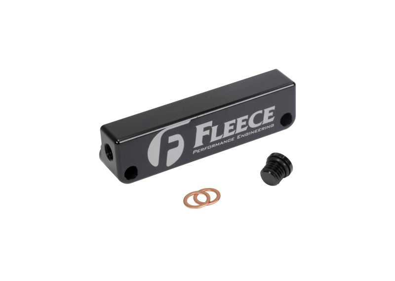 Fleece Performance 19-21 Dodge Ram 6.7L Cummins 5th Gen Fuel Filter Delete FPE-FFD-RO-5G