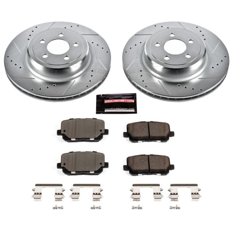 PowerStop PSB Z23 Evolution Kit Brakes, Rotors & Pads Brake Kits - Performance D&S main image