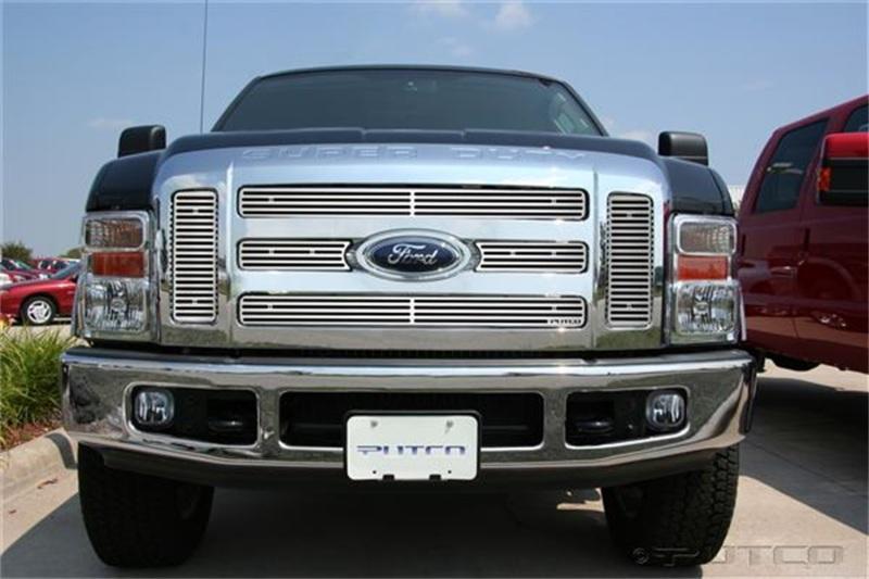 Putco 08-10 Ford SuperDuty (Will not Fit XL/FX4) Liquid Grilles 91197 Main Image