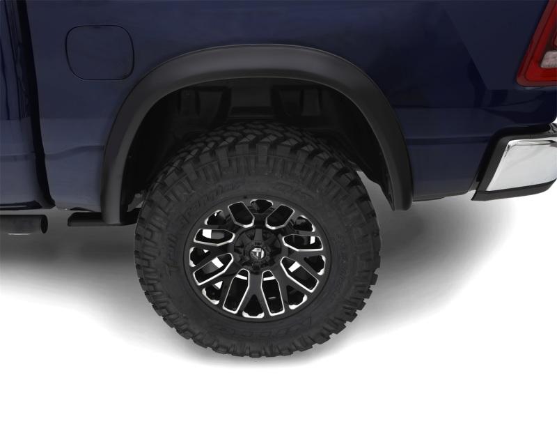 Bushwacker 2019 Ram 1500 OE Style Flares 2pc Rear Not Compatible w/ Rebel Models - Black 50062-02 Main Image