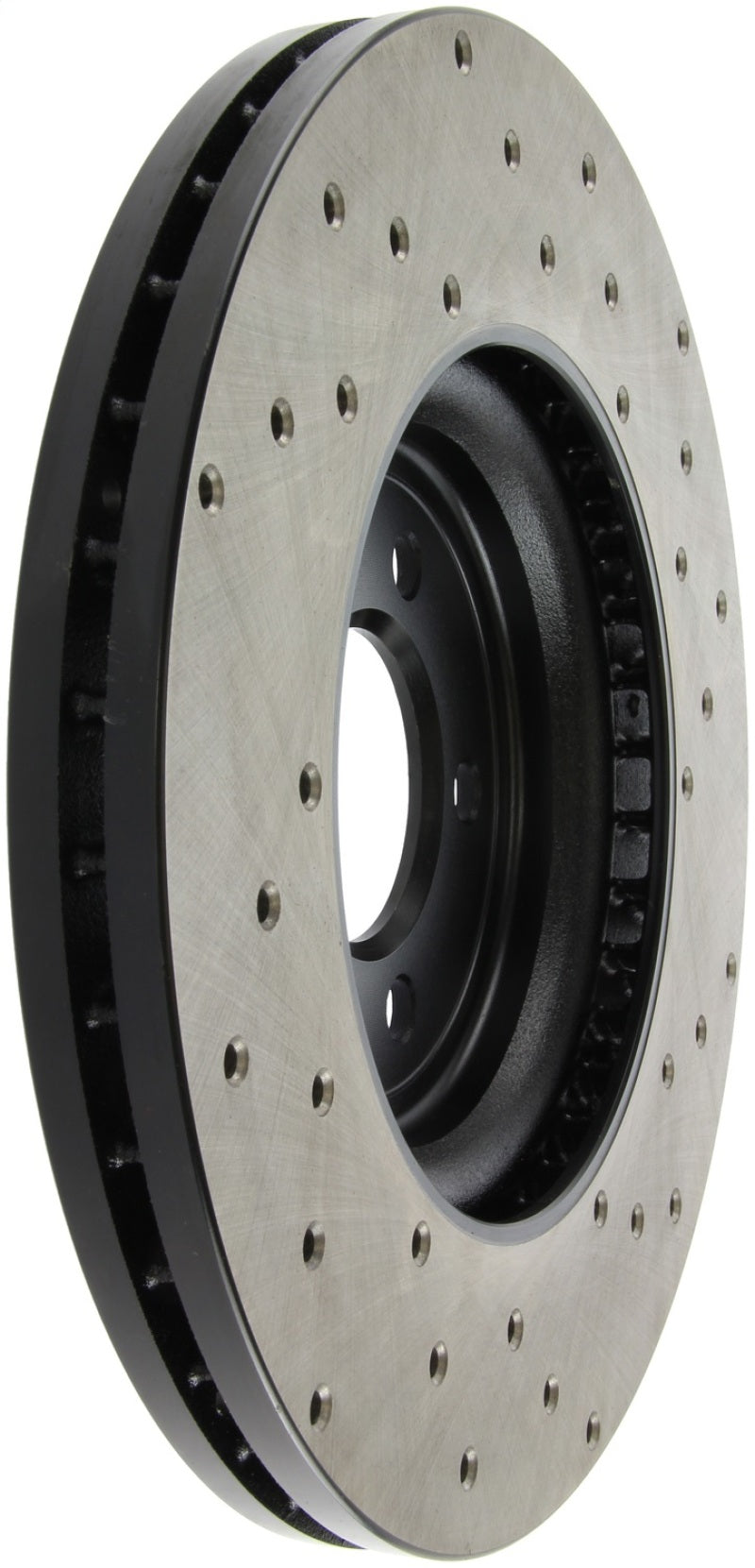 StopTech Sport Cryo Cross Drilled Brake Rotor; Front Left