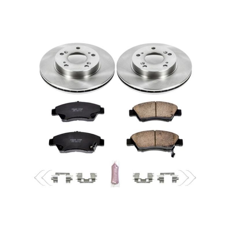 PowerStop PSB Autospecialty Kit Brakes, Rotors & Pads Brake Kits - OE main image