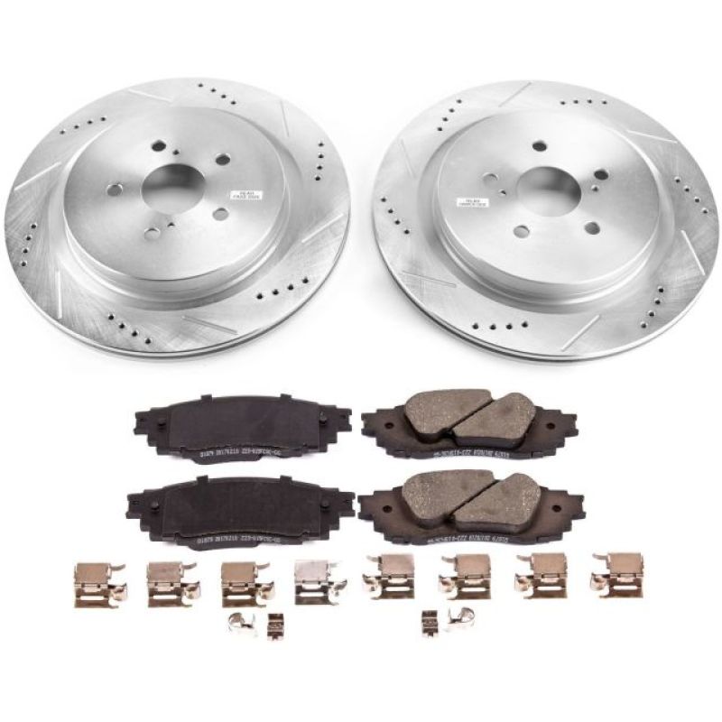 PowerStop PSB Z23 Evolution Kit Brakes, Rotors & Pads Brake Kits - Performance D&S main image