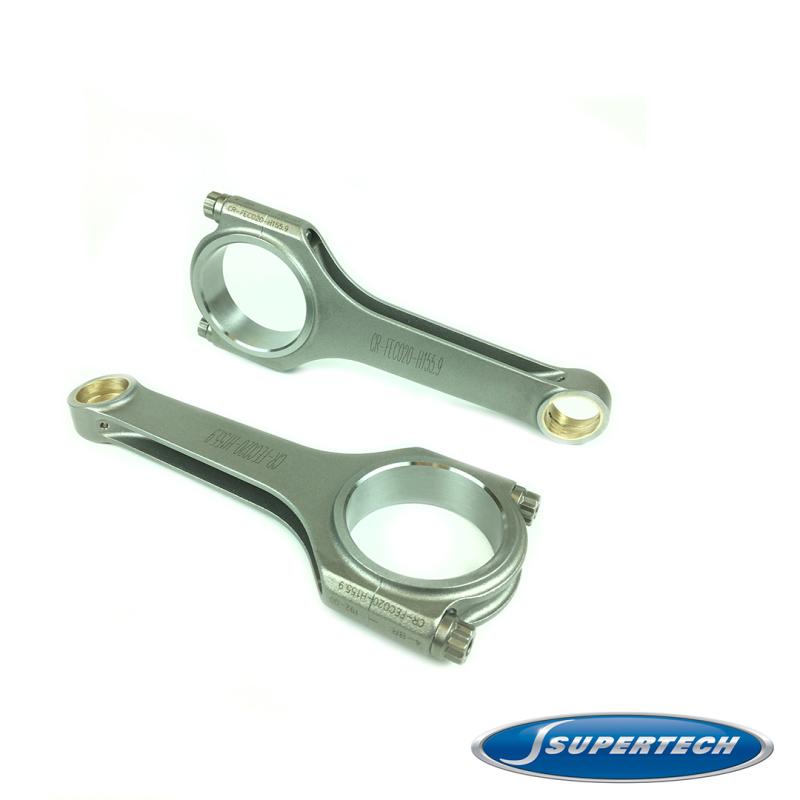 Supertech Ford Ecoboost 2.0L Connecting Rod Forged 4340 H-Beam ARP2000 C-C Length 155.87mm - Single CR-FECO20-H155.9 Main Image