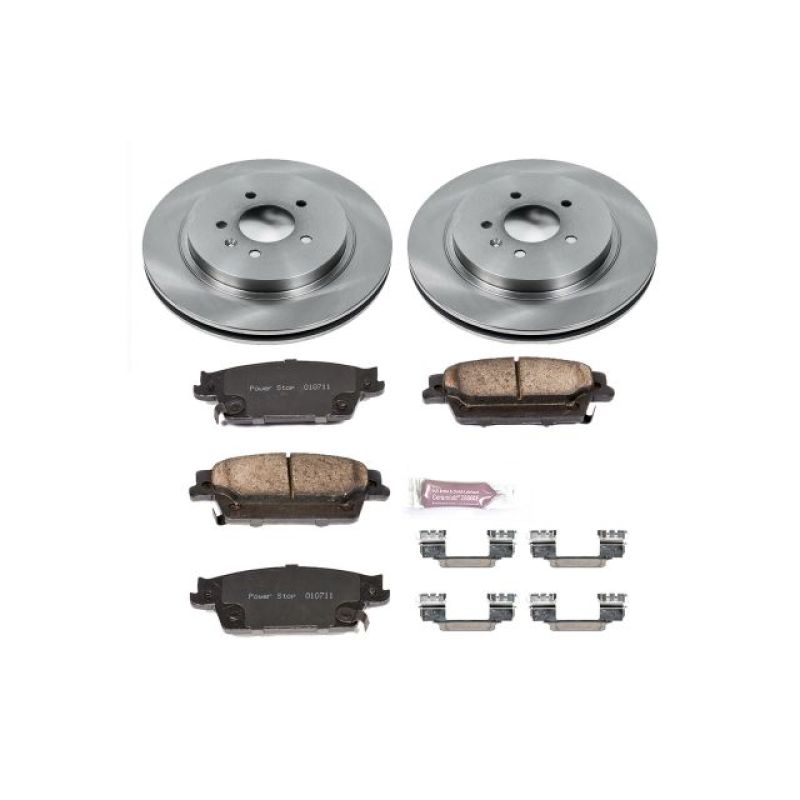 PowerStop PSB Autospecialty Kit Brakes, Rotors & Pads Brake Kits - OE main image