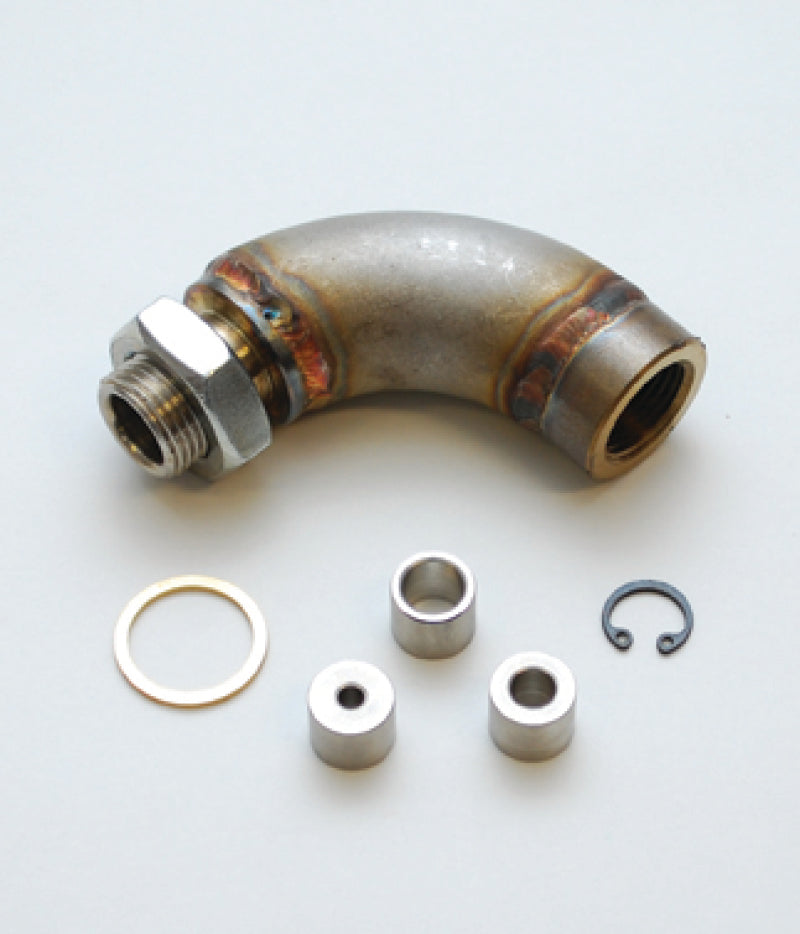 Vibrant Thread On "J" Style Oxygen Sensor Restrictor Fitting with Adjustable G