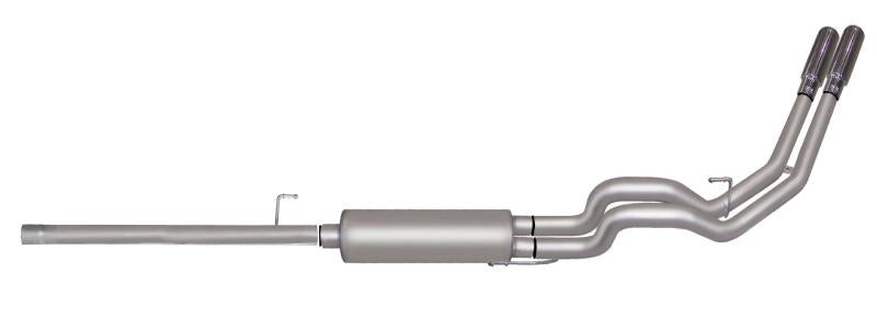 Gibson 11-14 Ford F-150 SVT Raptor 6.2L 2.5in Cat-Back Dual Sport Exhaust - Stainless 69216 Main Image