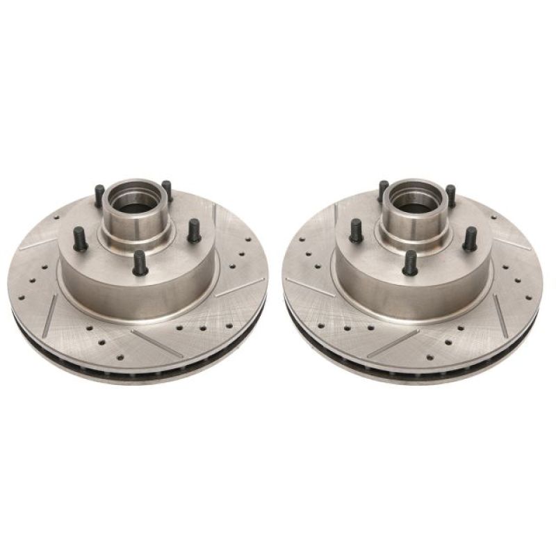 PowerStop PSB Evolution Drill/Slot Rotor Brakes, Rotors & Pads Brake Rotors - Slot & Drilled main image