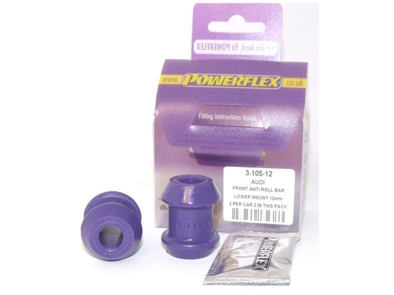 Powerflex Sway Bar Bushings PFF3-105-12x2 Item Image