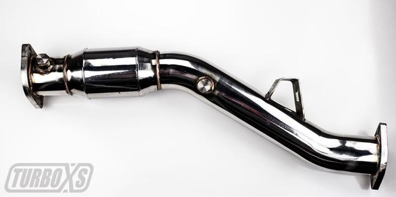 Turbo XS 02-07 WRX-STi  / 04-08 Forester XT High Flow Catalytic Converter Pipe txs-WS02-CP Main Image