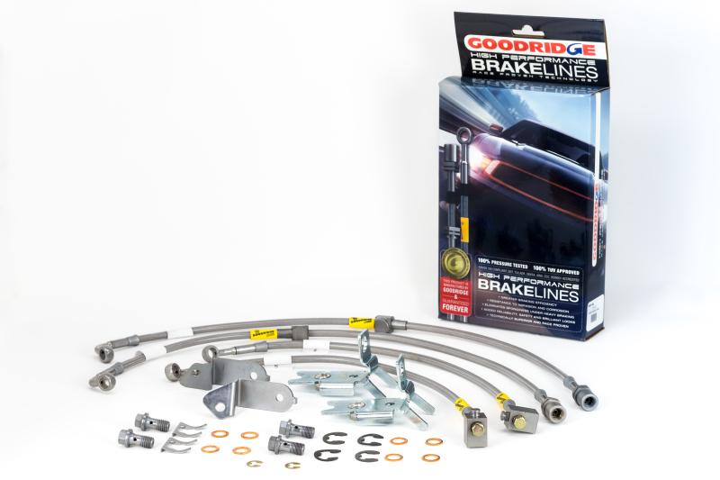 Goodridge 08-11 Dodge Challenger / 06-11 Charger / 05-08 Magnum SE Brake Lines 12412 Main Image