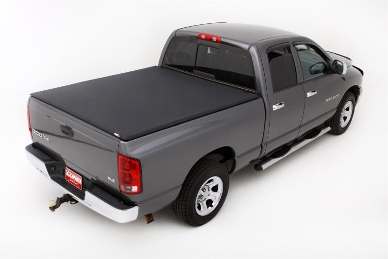 Lund 02-17 Dodge Ram 1500 (6.5ft. Bed Excl. Rambox) Genesis Elite Tri-Fold Tonneau Cover - Black 95864