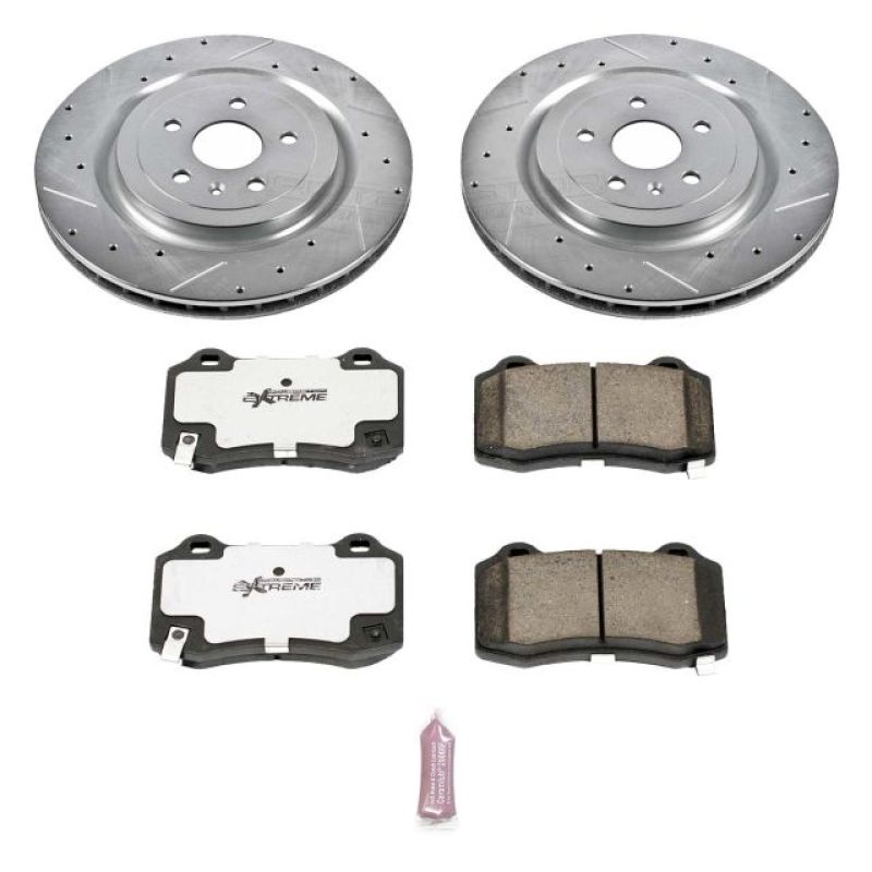 PowerStop PSB Z26 Street Warrior Kit Brakes, Rotors & Pads Brake Kits - Performance D&S main image