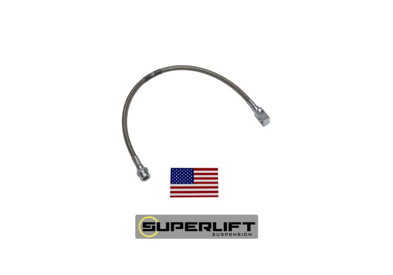 Superlift 66-77 Ford Bronco w/ 3-6in Lift Kit (Single) Bullet Proof Brake Hose 91295 Main Image