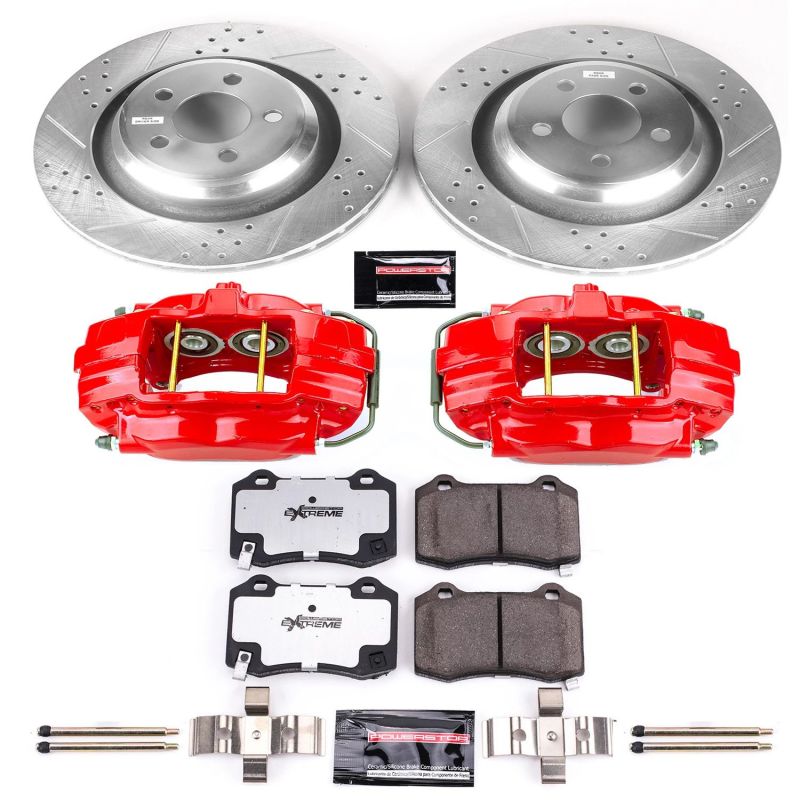 PowerStop PSB Z26 Street Kit w/Cals Brakes, Rotors & Pads Brake Kits - Performance D&S main image