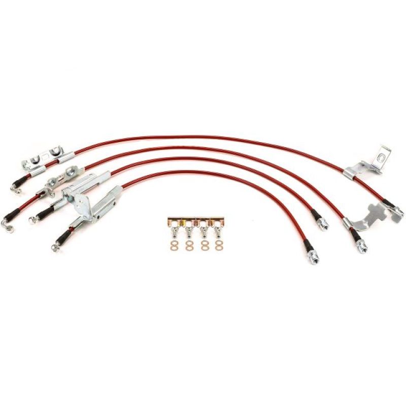 PowerStop PSB Brake Hose Kit Brakes, Rotors & Pads Brake Line Kits main image