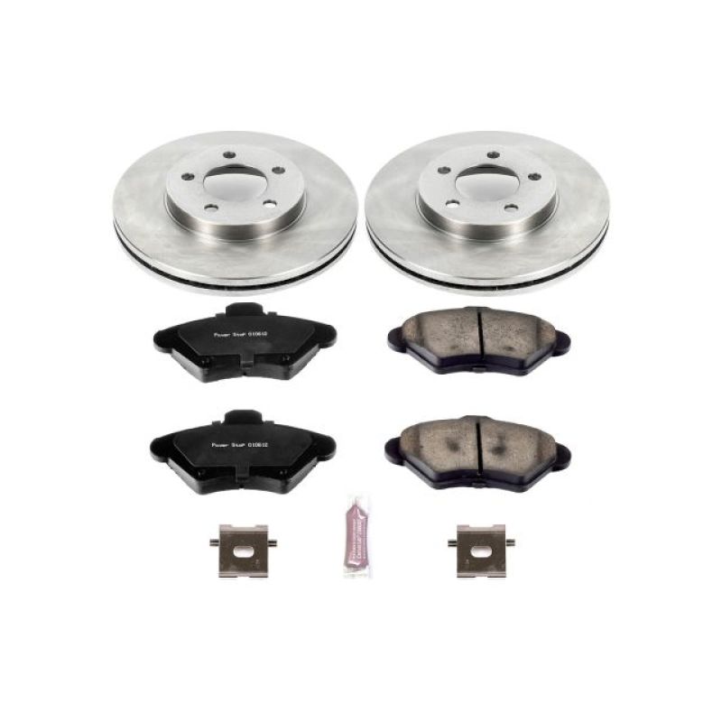 PowerStop PSB Autospecialty Kit Brakes, Rotors & Pads Brake Kits - OE main image