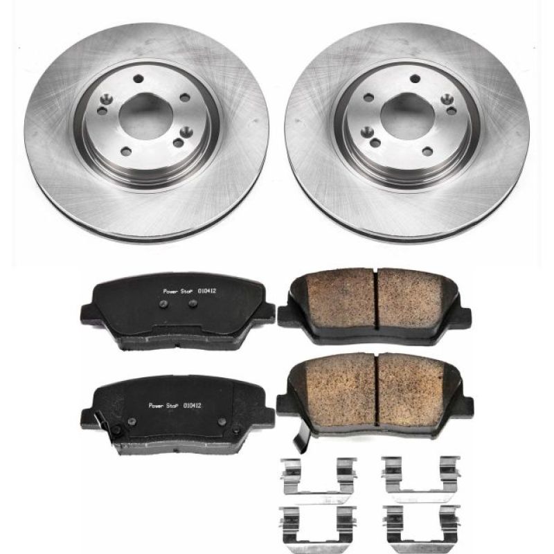 PowerStop PSB Autospecialty Kit Brakes, Rotors & Pads Brake Kits - OE main image