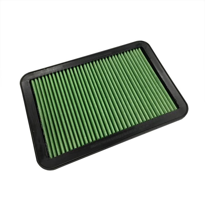 Green Filter 11-18 Lamborghini Aventador 6.5L Panel Filter (Single) 7176 Main Image