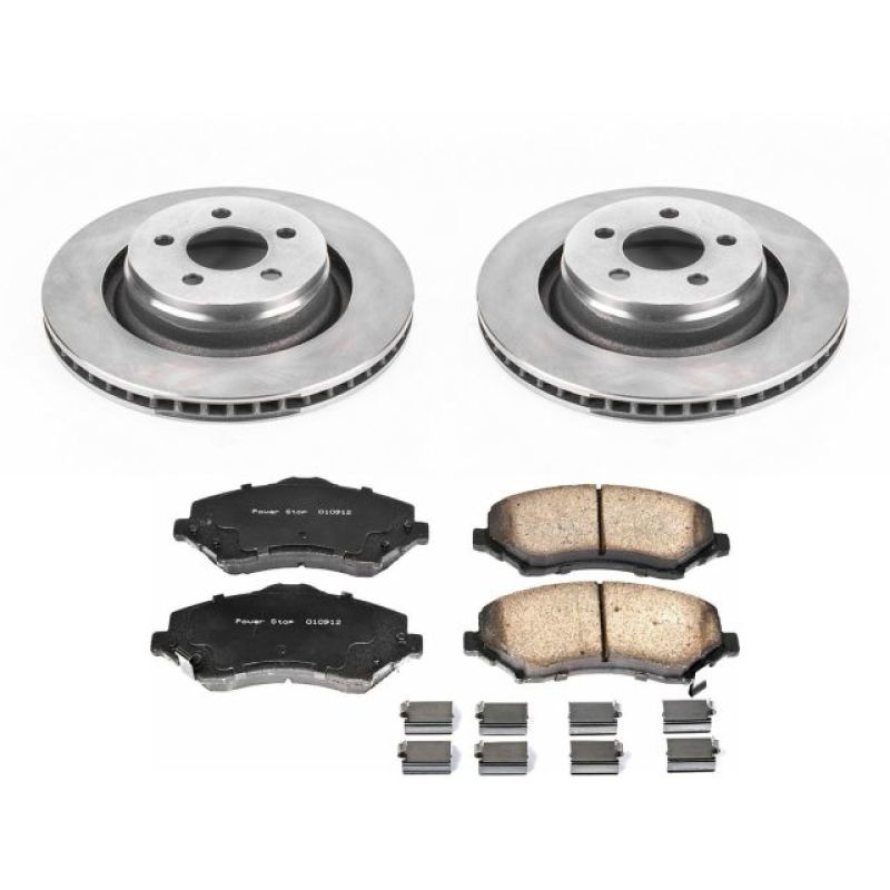 PowerStop PSB Autospecialty Kit Brakes, Rotors & Pads Brake Kits - OE main image