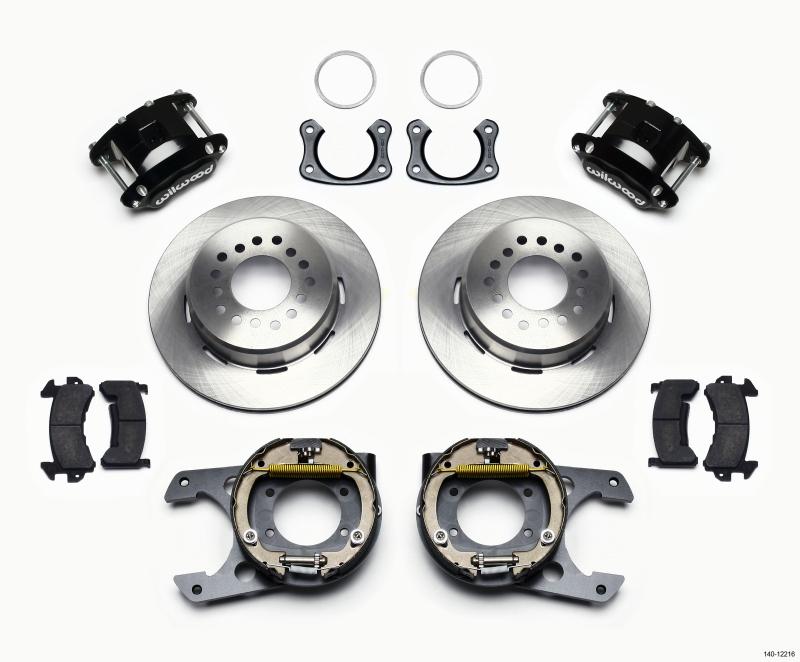 Wilwood D154 P/S Park Brake Kit Big Ford New Style 2.36in Offset 140-12216 Main Image