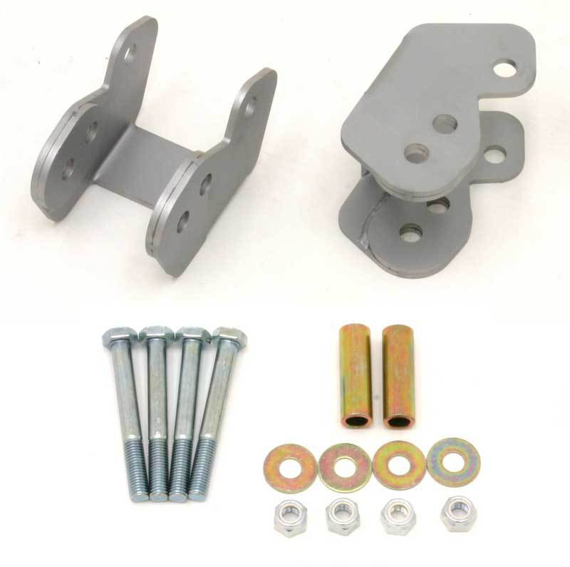 BMR 82-02 3rd Gen F-Body Weld-On Control Arm Relocation Brackets - Natural CAB001