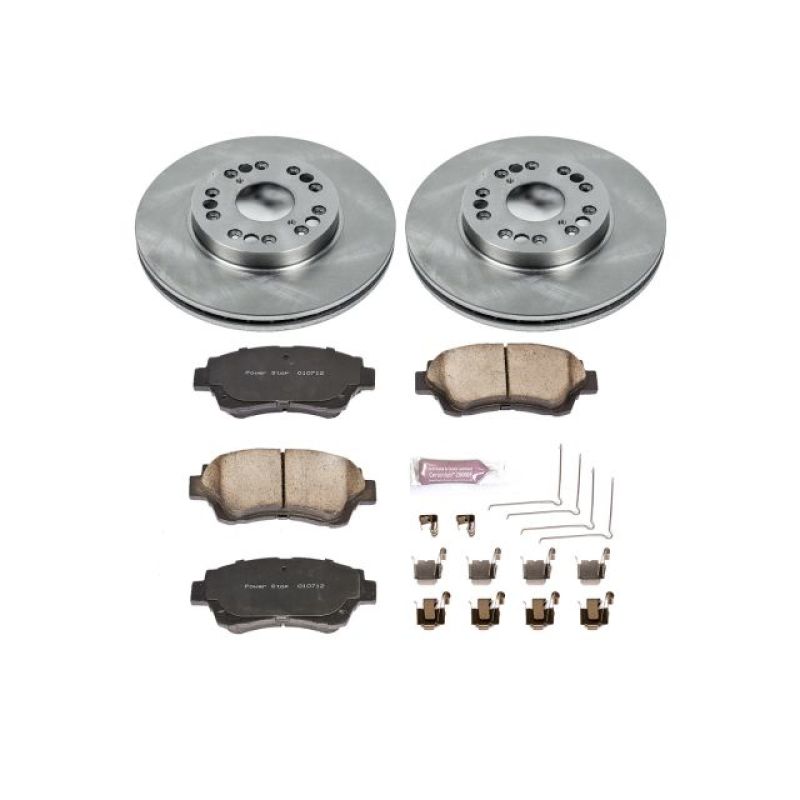 PowerStop PSB Autospecialty Kit Brakes, Rotors & Pads Brake Kits - OE main image