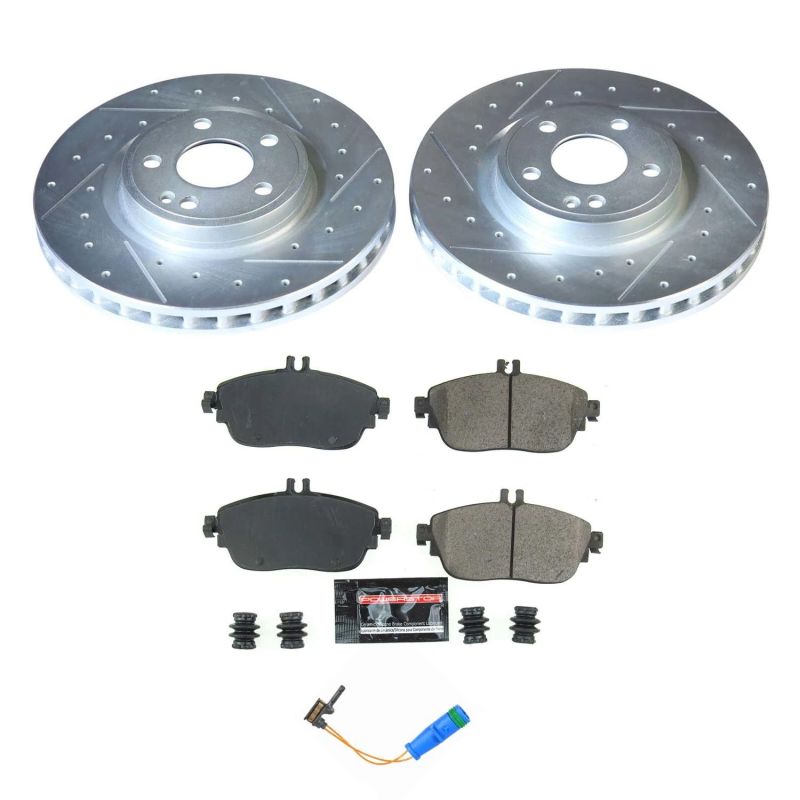 PowerStop PSB Z23 Evolution Kit Brakes, Rotors & Pads Brake Kits - Performance D&S main image