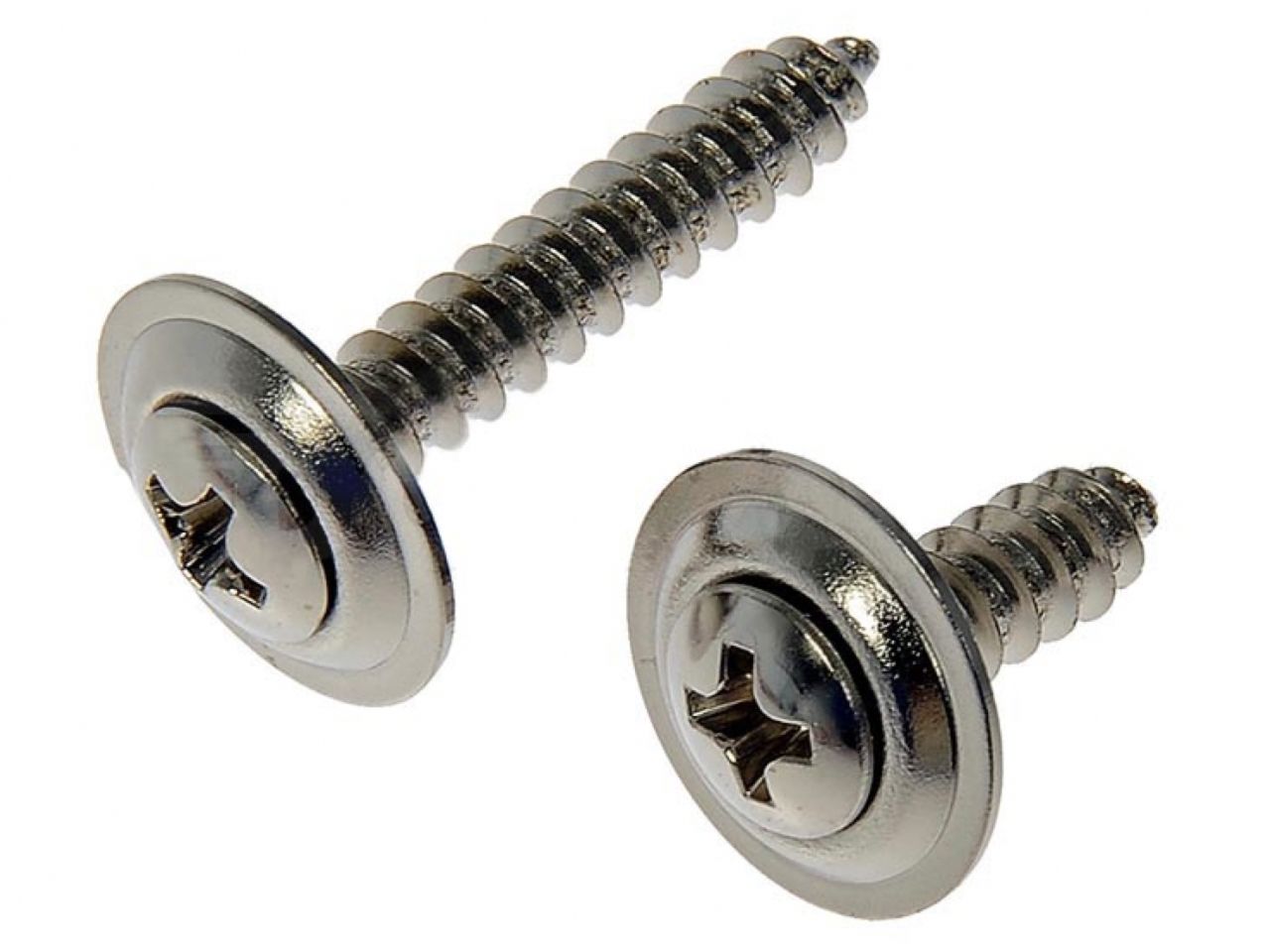 Dorman Trim Screw - Chrome - No. 8, No. 10 - Assortment