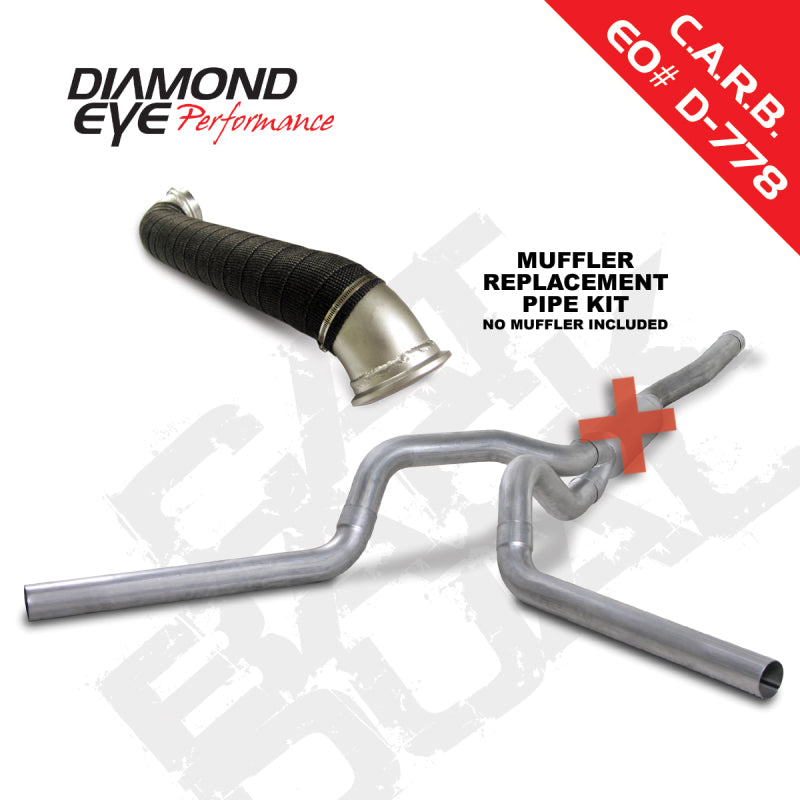 Diamond Eye Performance DEP Catback Exhaust Kit AL Exhaust, Mufflers & Tips Catback main image