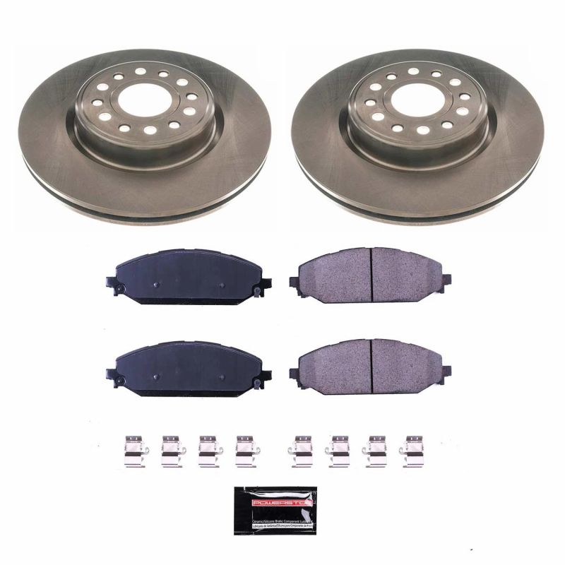 PowerStop PSB Autospecialty Kit Brakes, Rotors & Pads Brake Kits - OE main image